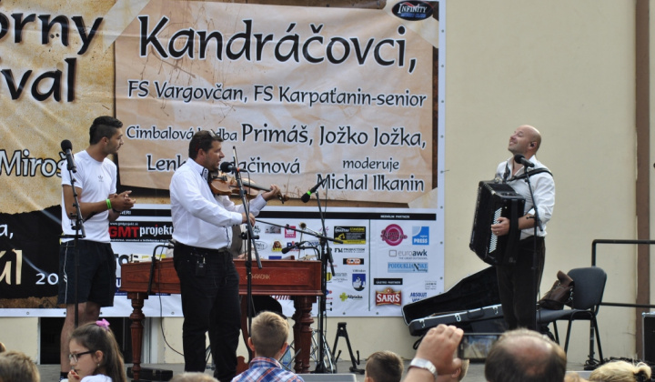 Festival vo Vyšnom Mirošove 26.7.2015