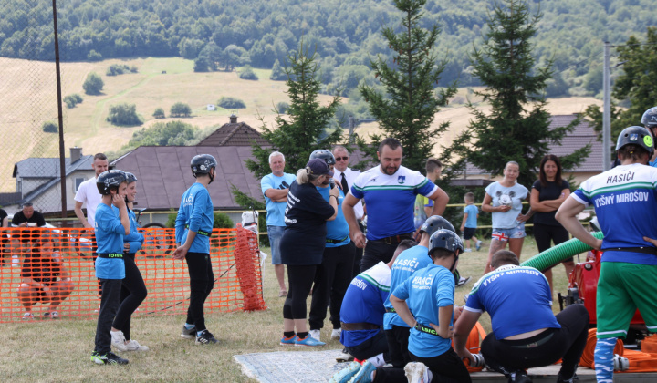 Aktuality / Medzinárodná súťaž hasičských družstiev o pohár starostky obce - foto